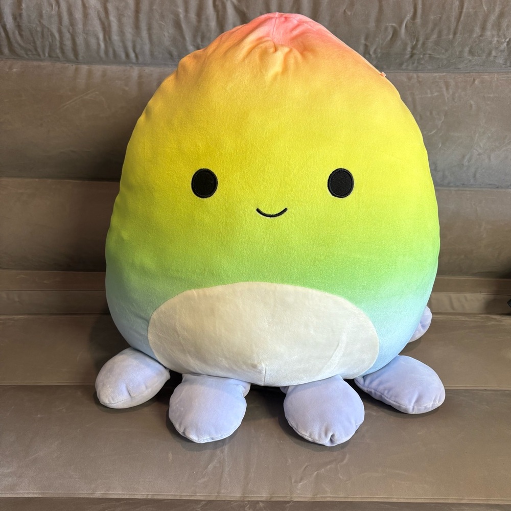 Elodie Rainbow Squid Squishmallow